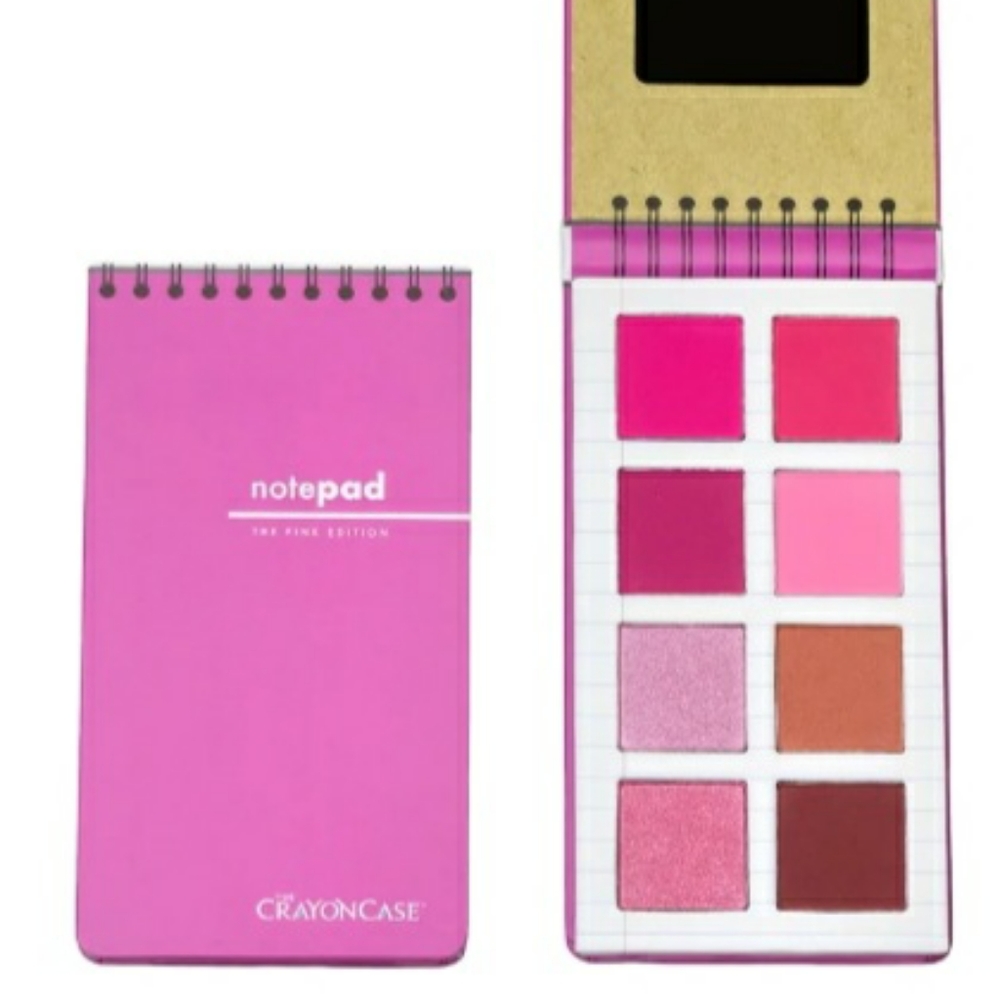 The Crayon Case Notebook iShadow Palette  - Pink, New